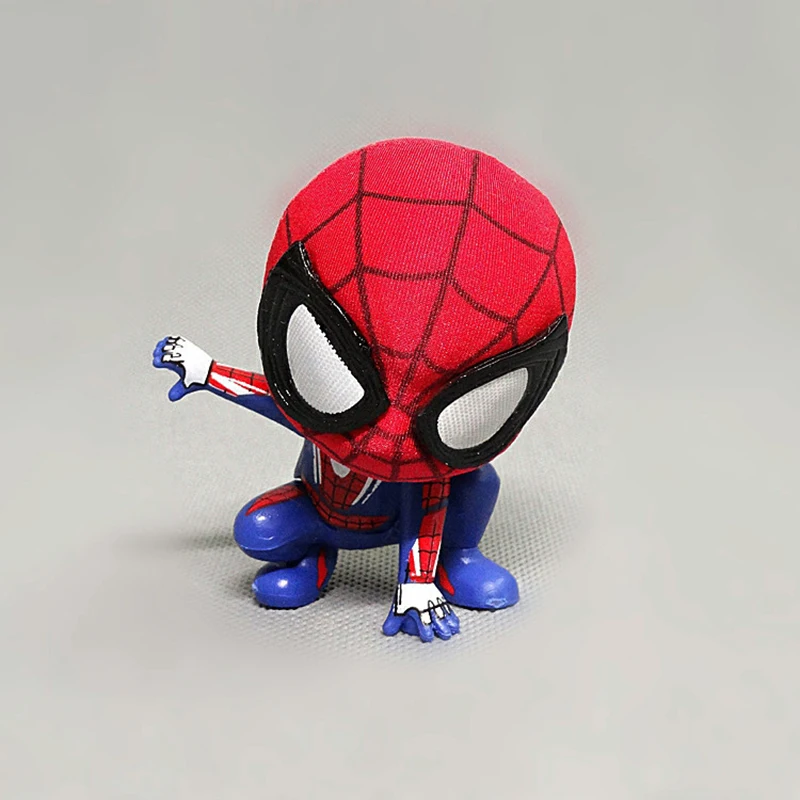 Ручная игрушка Marvel Человек-паук магниты экшн-фигурка с головой Q версия