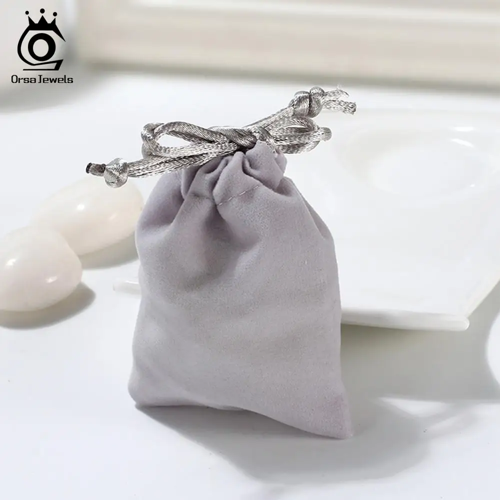 ORSA JEWELS оптовая продажа Бархатные Мешочки для ювелирных изделий 7*9 см подарочная