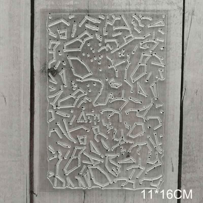 Рождественские прозрачные штампы в форме сердца новинка 2019 скрапбукинг