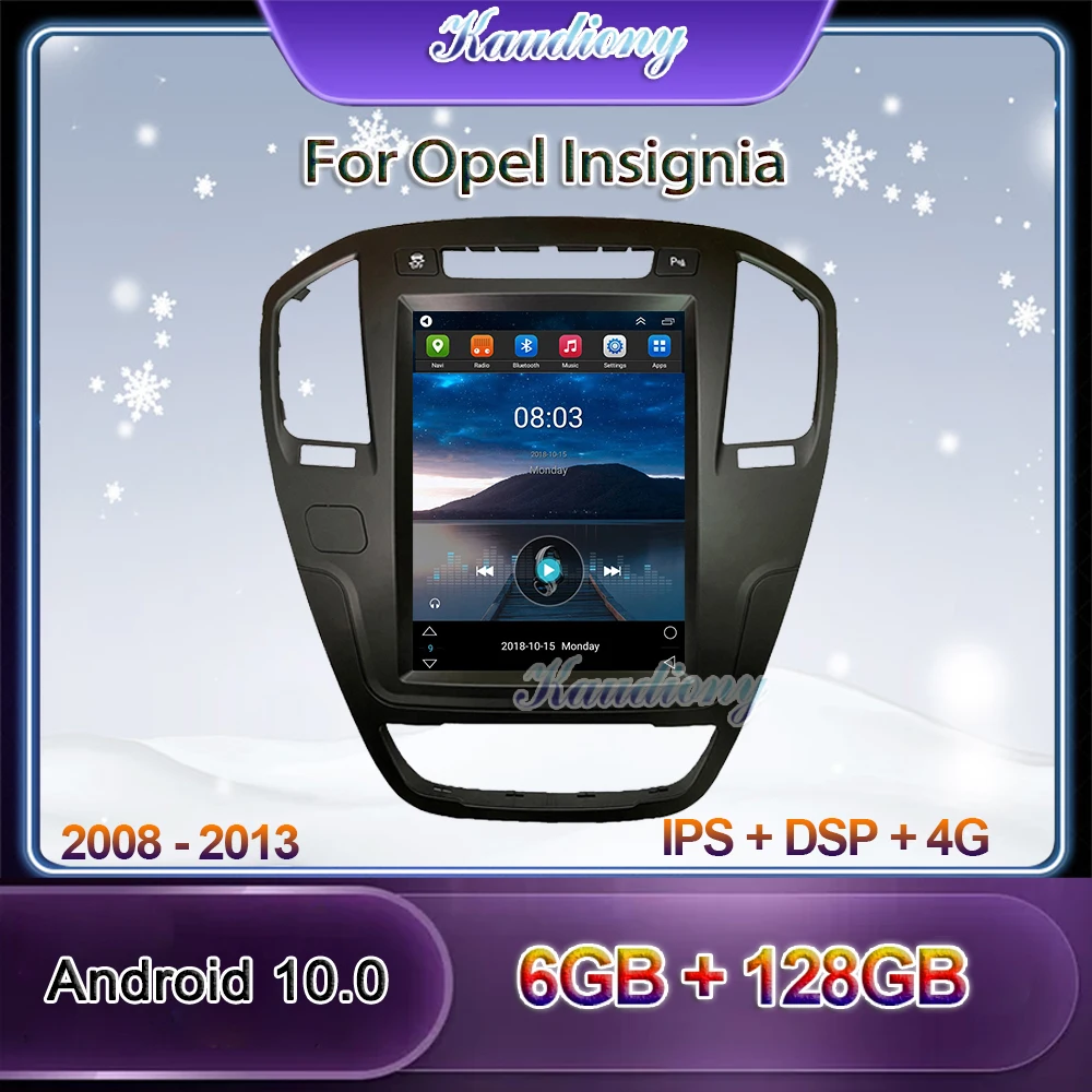 Автомагнитола Kaudiony мультимедийный проигрыватель на Android 10 4 0 дюйма GPS 4G 2008 2013 ГГц