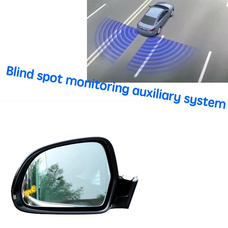 

For Audi A4 A4L B8 8K 2008~2012 Car BSD BSM BSA Blind Area Spot Warning Drive Mirror Rear Radar Detection System