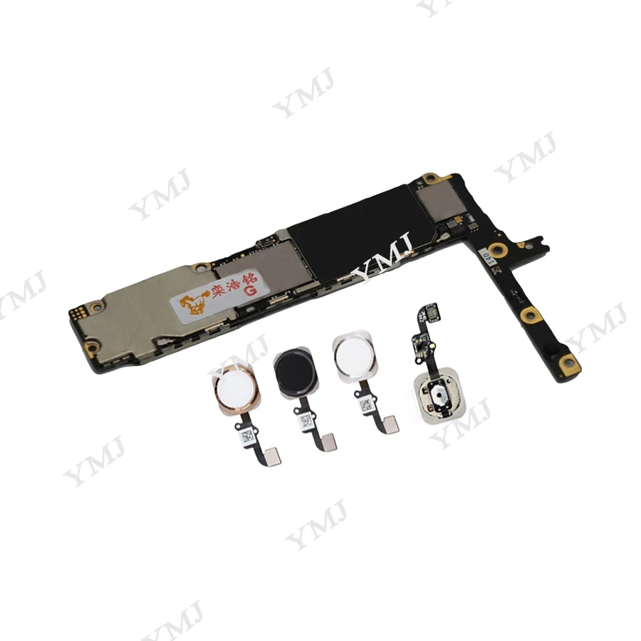 

With/Without Touch ID for iphone 6 Plus 5.5inch Motherboard,Original unlocked for iphone 6P Mainboard+No iCloud,16GB / 64G /128G