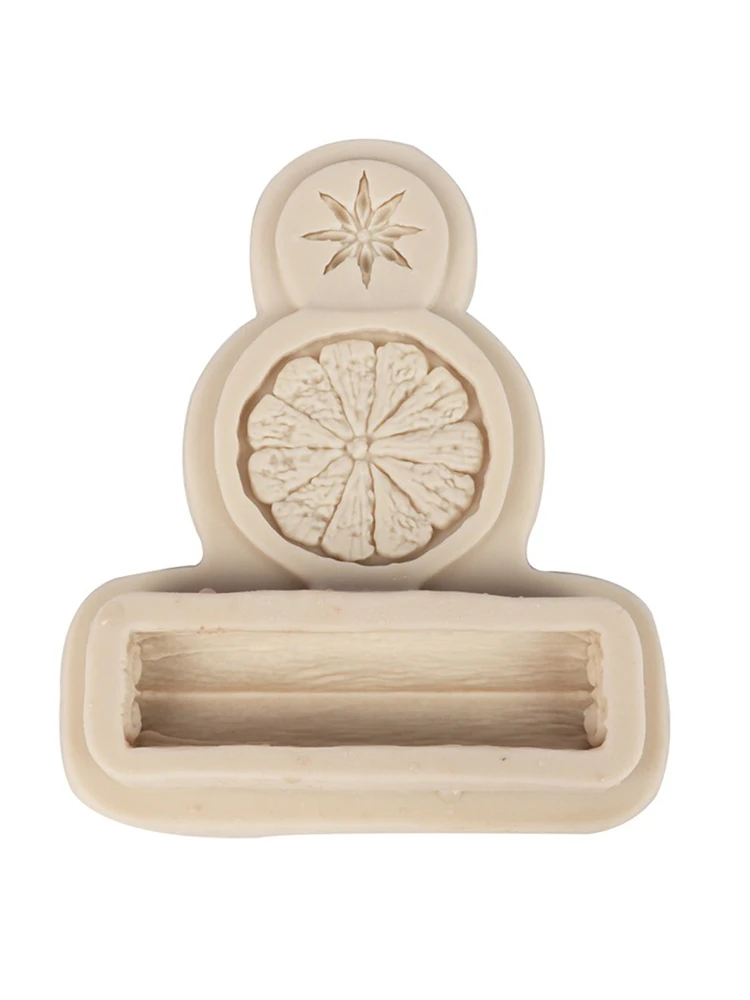 Силиконовая форма лист помадка звезда анис Корица Лимон форма Торт Украшение Инструмент выпечка кекса Конфеты Полимерная глина форма для мастики