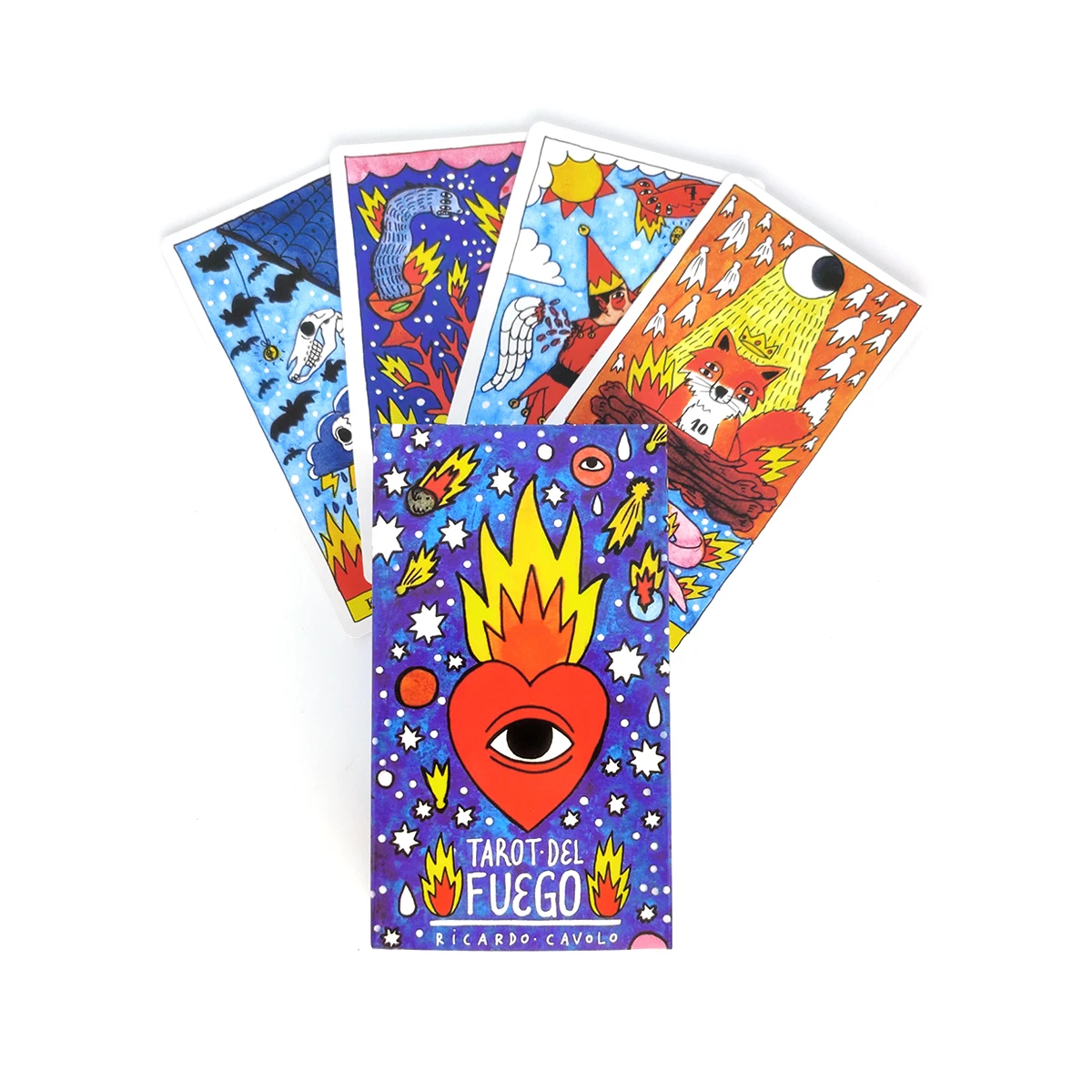 Карты Fire Tarot настольная игра на английском языке семейный подарок день рождения