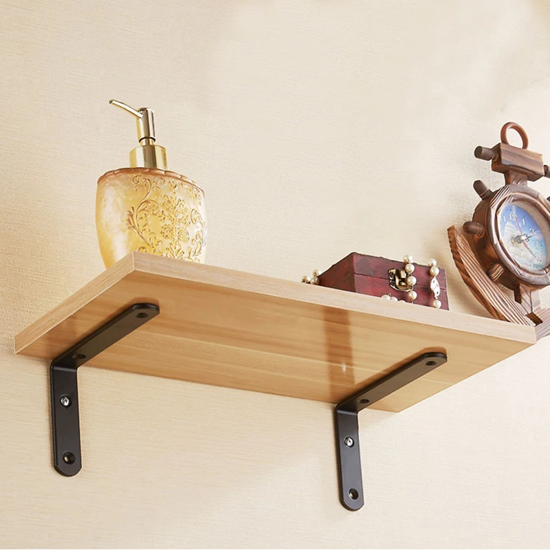 Железный L-образный угловой кронштейн 2 шт. сверхпрочный практичный для угловая