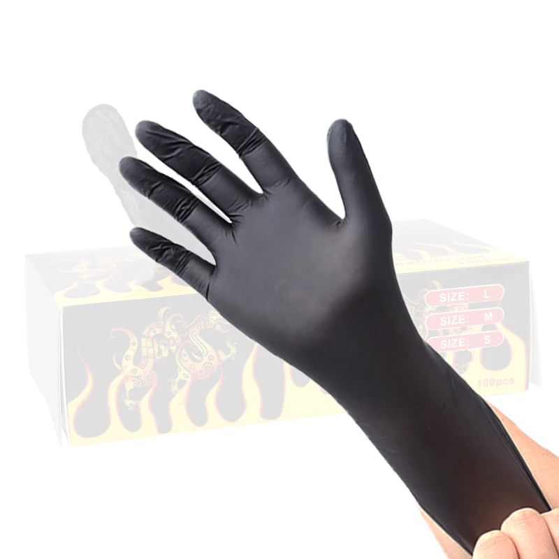 Перчатки нитриловые одноразовые латексные 100 шт. | Красота и здоровье