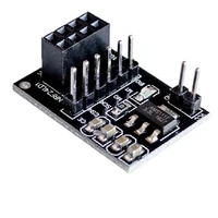 1pcs socket adapter plate board for 8pin nrf24l01 wireless transceive module