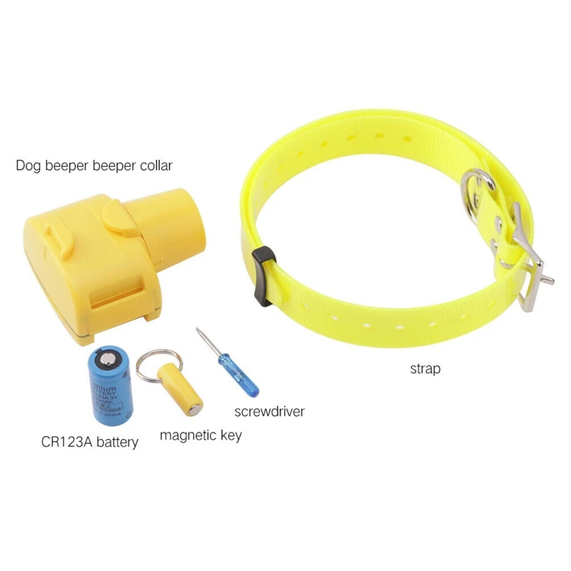 Водонепроницаемый звуковой сигнал для собак 8 звуков встроенный CPD 100 ошейник
