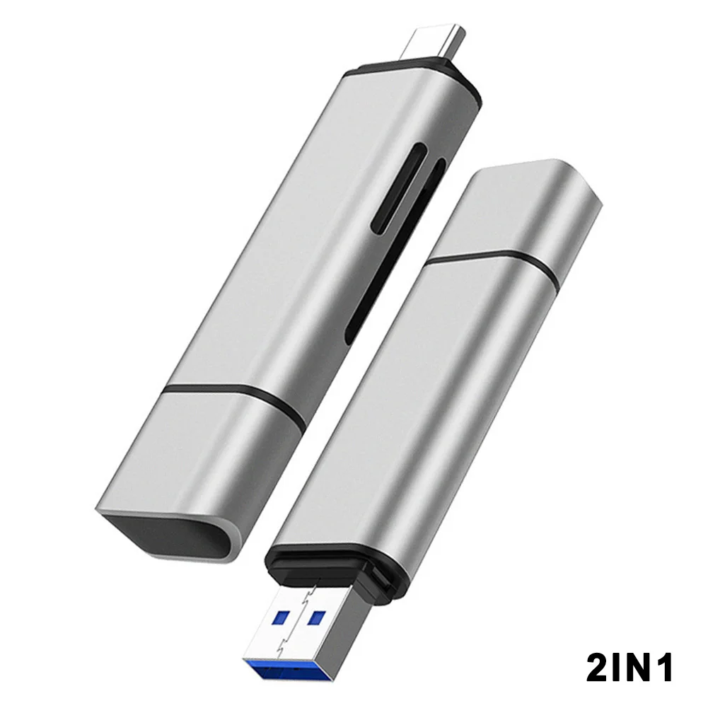 Кардридер Mini Type C Прочный USB 3 0 кардридер ноутбук телефон для SD TF высокоскоростной