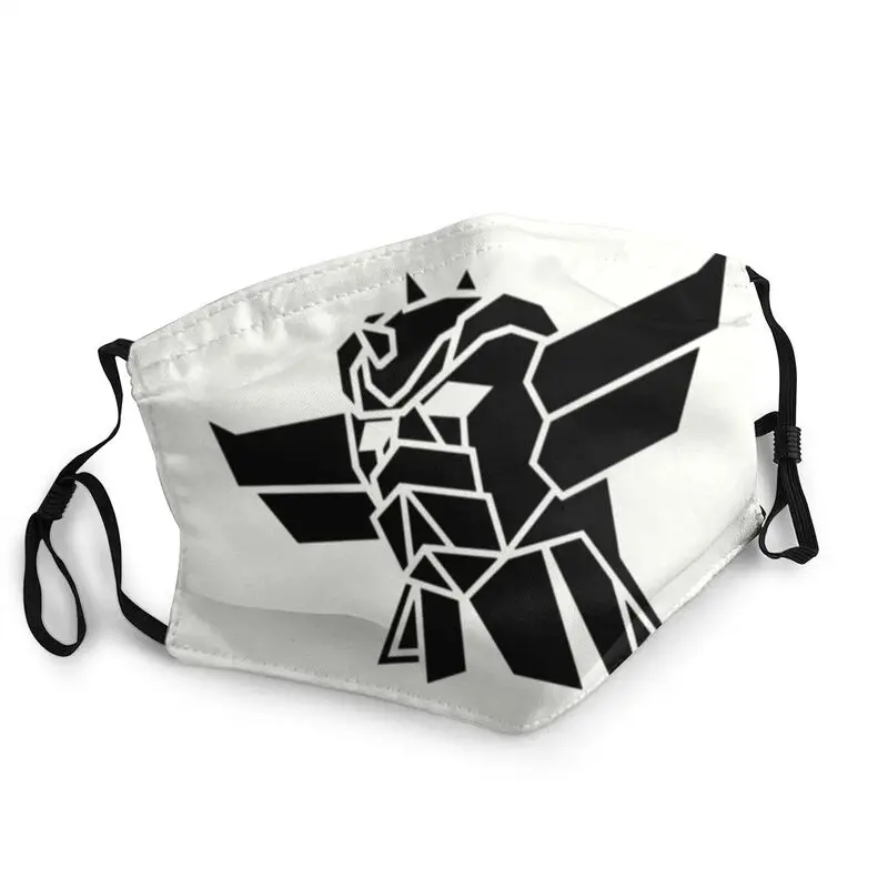 

Goldorak НЛО робот грендайзеру маска против пыли Регулируемый Маска для лица Защитная крышка респиратор для взрослых Рот-муфельная печь