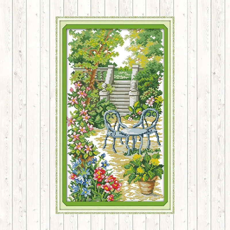Joy Sunday вышивка крестиком для рукоделия Печатный холст вышивки Набор 14ct 11ct Aida