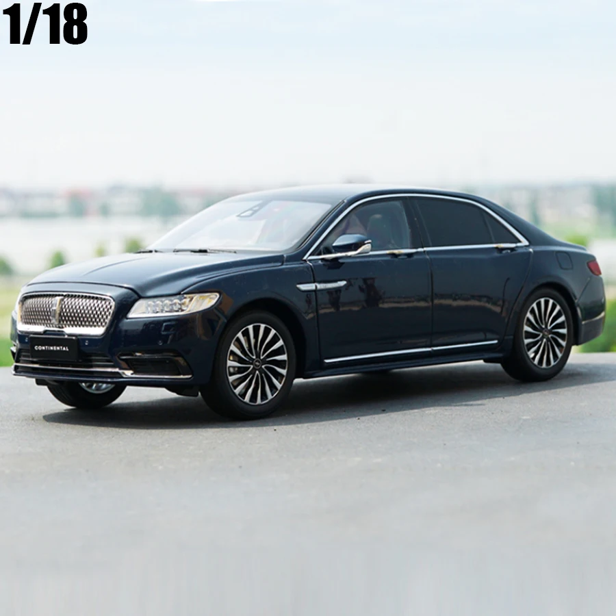 1:18 литая модель для Lincoln Continental 2018 роскошный седан фабрика сплав игрушечный