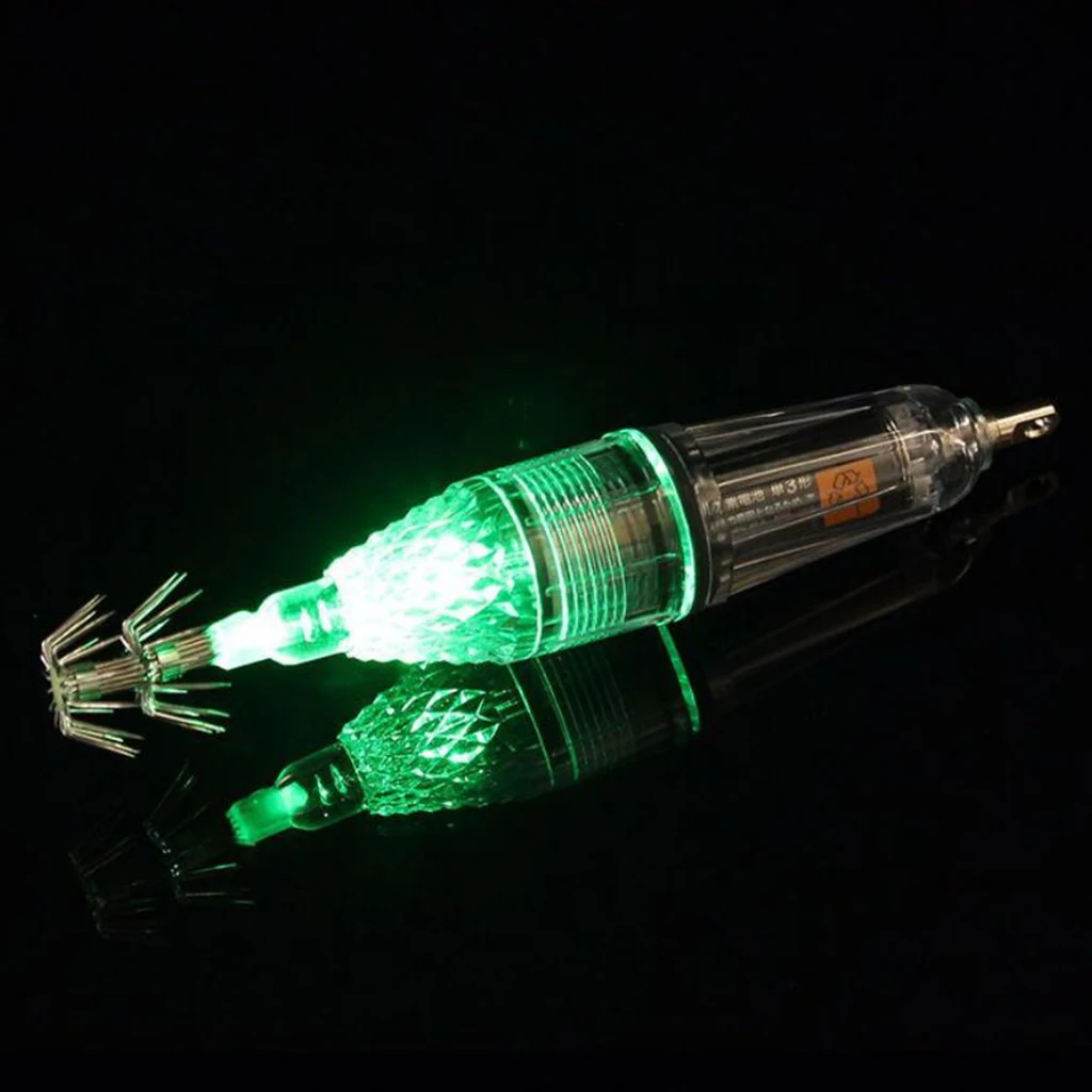 Светодиодный подводный светильник рыболовная наживка 12 см с глубоким падением