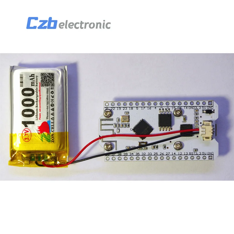 ESP32 0 96 дюймовый синий OLED дисплей Bluetooth WIFI комплект Lora 32 модуль Интернет разработки