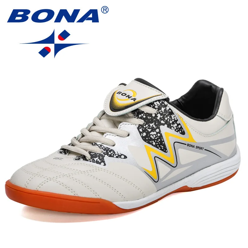 BONA 2021 New Designers Football Boots Men Outdoor Professional Training Sneakers Soccer Shoes Man Sport Shoes Walking Footwear