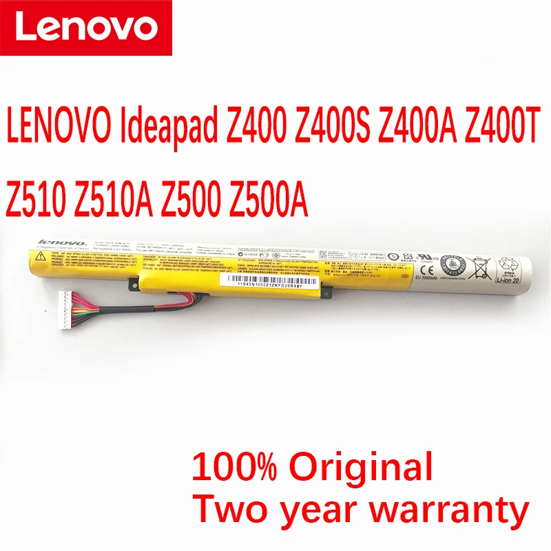 

LENOVO Ideapad Z400 Z400S Z400A Z400T Z510A Z500 Z500A L12L4K01 L12M4E21 L12M4K01 Оригинальный аккумулятор для ноутбука L12S4K01