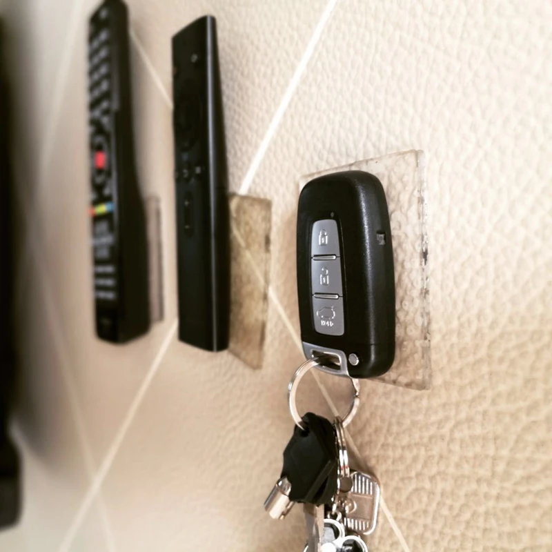 Силиконовый гелевый держатель прозрачный липкий резиновый мощный автомобильный