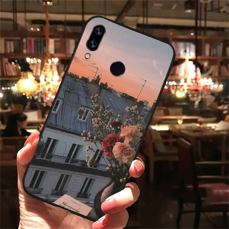 

Fashion London New york street Phone Case For Xiaomi Redmi note Mi Huawei honor P smart 8 9 10 S T 20 30 40 lite Pro x