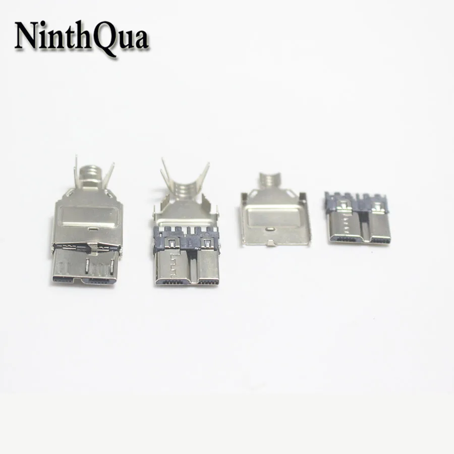 2/5/10x Micro USB 3 0 штепсельная вилка типа папа штепсельные вилки для заряда 4 в 1 сделай