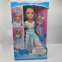 43cm original box doll nancy princess doll playset with long hair dressup doll girls best gift