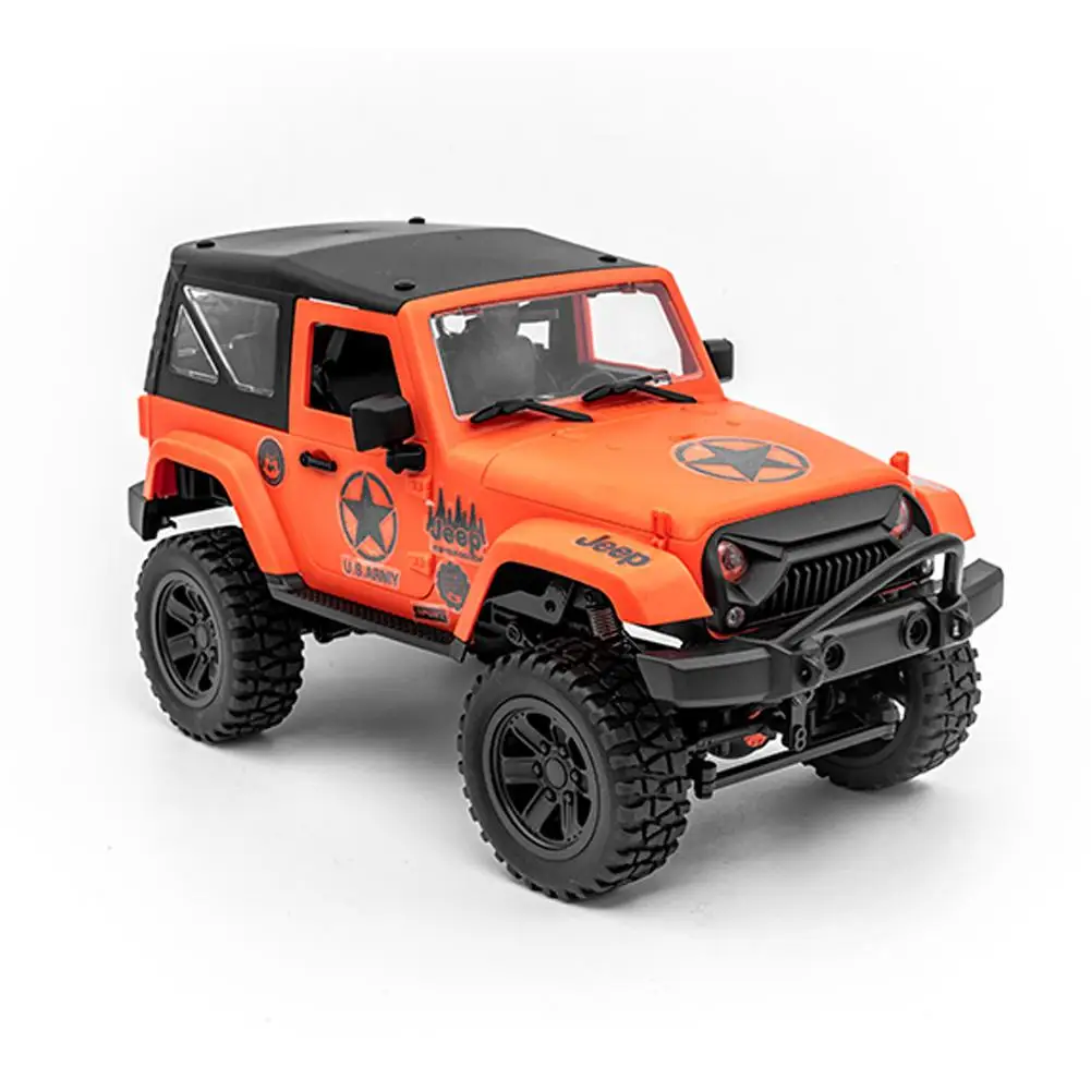 F1/F2 1/14 4WD RC Cars 2.4G Radio Control RC Cars RTR Crawler Off-Road Buggy For Jeep Vehicle Model W/LED Light for Children