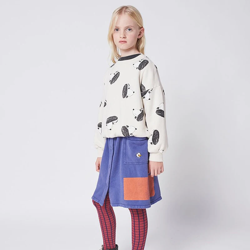 Bobo 2022 Kids Clothing Boys Sweaters Autumn Winter Clothes for Girls Babi Sweater Kids Sweatshirts Long Sleeve O-neck Cute Tops