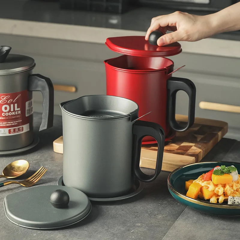 Масляный фильтр горшок Пособия по кулинарии для хранения смазочного масла