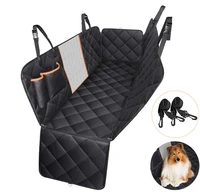 dog car seat cover rear back mat car seat cover waterproof carrier hammock protector with nonslip backing zipper pocket