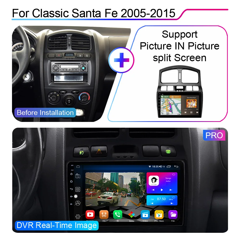 Автомобильная Мультимедийная система XIMA XV6 Pro стерео-система на Android 10 с gps для Hyundai