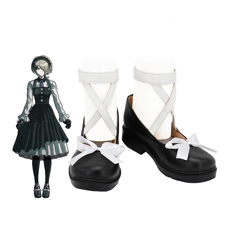 

Anime Danganronpa V3 Tojo Kirumi maid outfit boots Cosplay Dangan ronpa Shoes