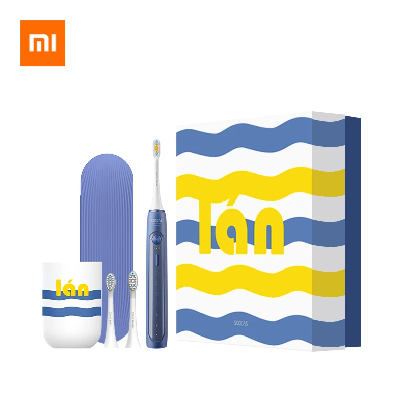 Xiaomi Soocas X5 sonic электрическая зубная щетка USB перезаряжаемая обновленная