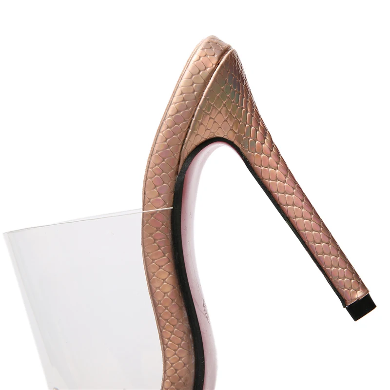 2019 г. Летние женские босоножки на высоком каблуке 11 см украшенные кристаллами