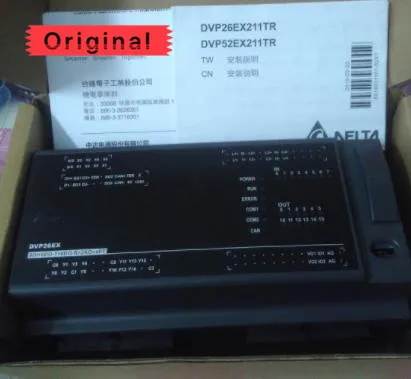 

NEW DVP30EX200T PLC EX2 series 100-240VAC 16DI 10DO Transistor output 3AI 1AO