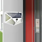 Уличный светильник на солнечной батарее с датчиком движения, 100 светодиодов