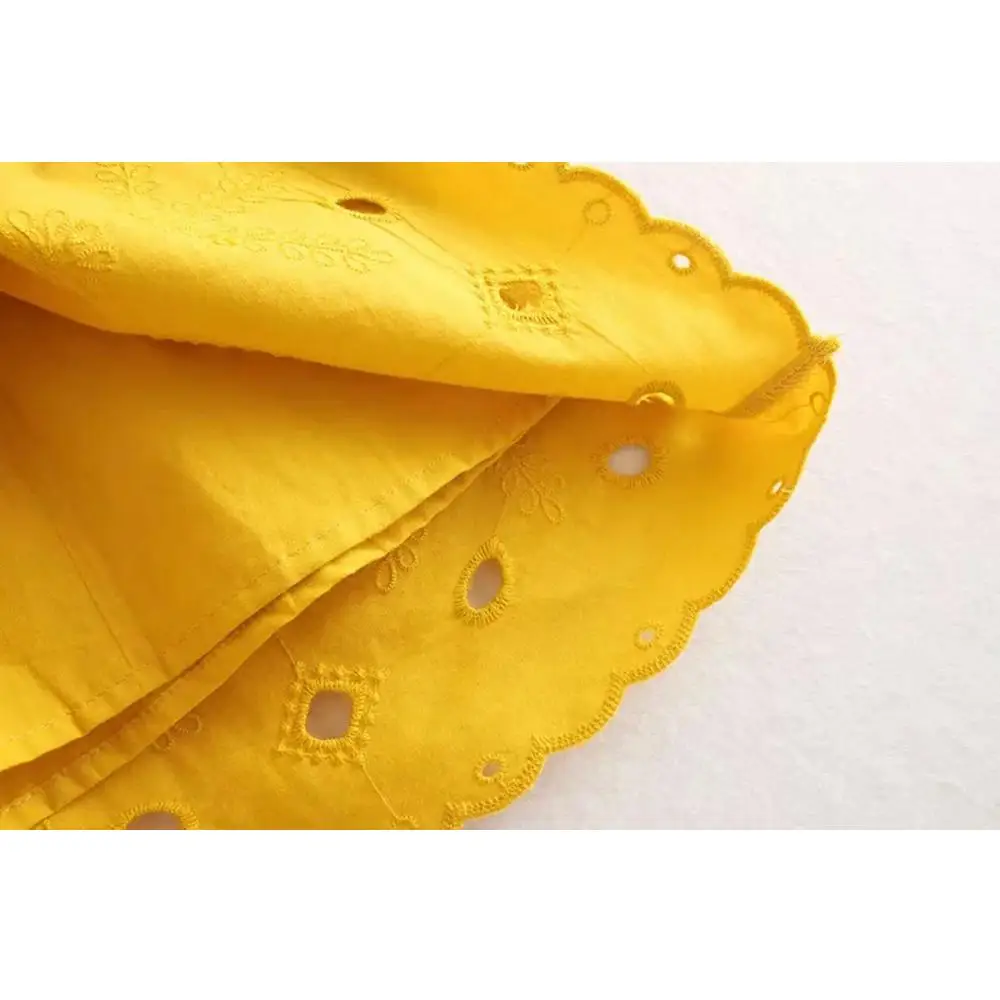 Винтажное элегантное желтое платье с рюшами женское летнее сексуальное открытое