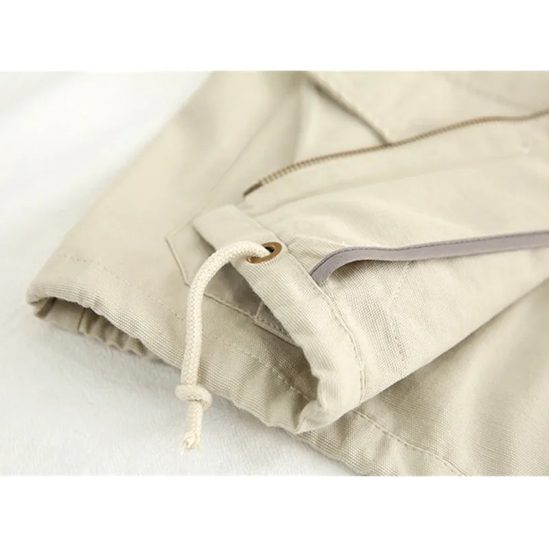 2020 Spring and Autumn New Fashion Loose Vintage Tooling Zipper Casual Women's Jacket Harajuku Long Sleeve Female Basic Coats | Женская