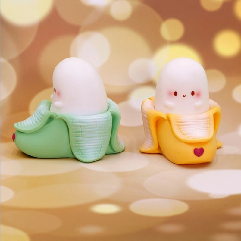 

Banana LED Night Light Bedroom Children's Room Bedside Sleep Lamp Cute Novelty Night Light for Kids Baby