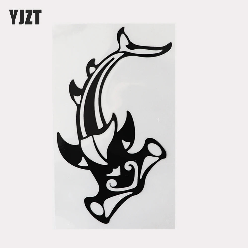 

YJZT 15,9 см × 9 см Индивидуальные Мультяшные забавные большие мундштуки наклейки виниловые модные автомобильные наклейки 13D-1045