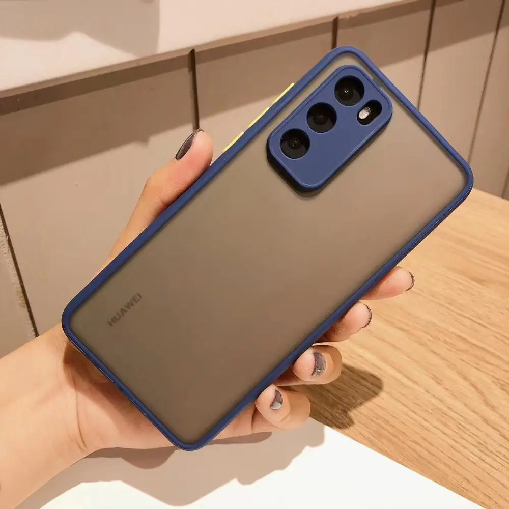 

10Pcs/lot wholesale Camera Protection Phone Case For Huawei P40 Pro P30 P20 Mate 30 20 Pro Nova 7 7SE 6 5 Soft Frame Back Cover