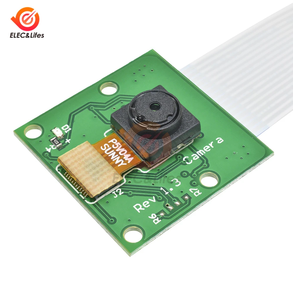 Модуль камеры OV5647 1080p для Raspberry Pi 3 B+ камера 5 Мп HD веб-камера+ 15 см FFC совместимый для Raspberry Pi Модель B+ Plus/3/2