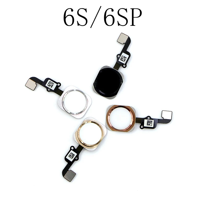 Фирменная Новинка для мобильных телефонов iPhone 4G 4S 5G 5S 5C SE 6 Plus 6S Plus 7 Plus Кнопка основного меню с гибким кабелем Главная кнопка сборки меню не за счет сканера отпечатков пальцев