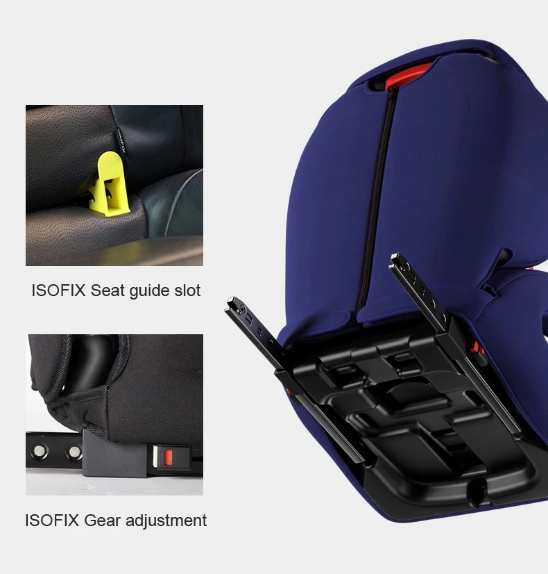 Детское автомобильное сиденье детское безопасное сиденье ISOFIX жесткий Интерфейс 9 месяцев-12 лет