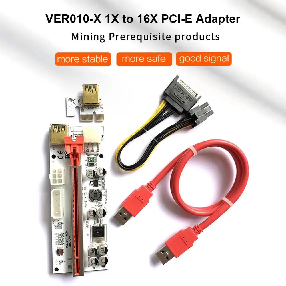 

Адаптер питания USB 3,0 SATA, 1X до 16X