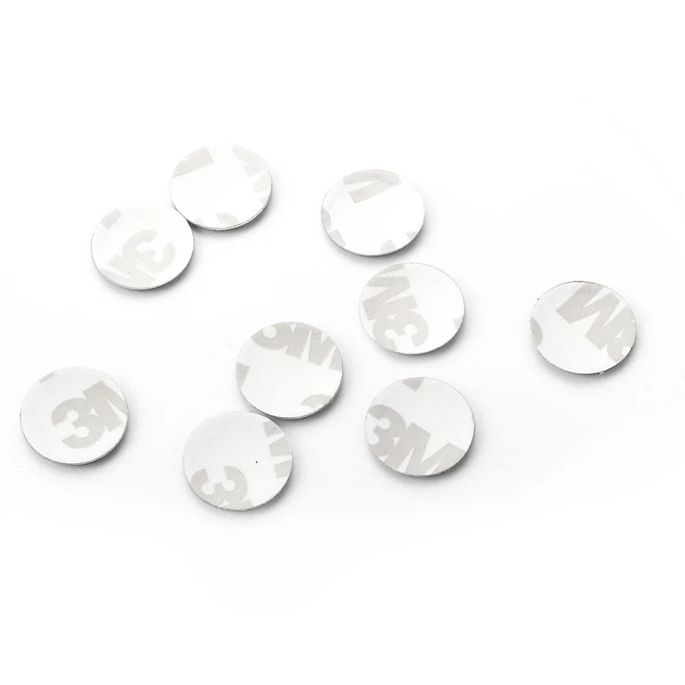 Автомобильная эмблема 10 шт. 14 мм Алюминиевые наклейки на ключи дистанционного