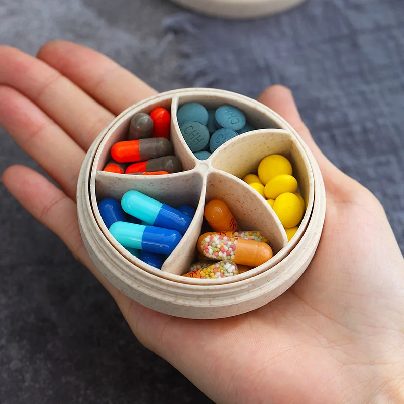 EIMAI 1 шт. 5 сеток еженедельный мини Чехол для таблеток медицинская коробка