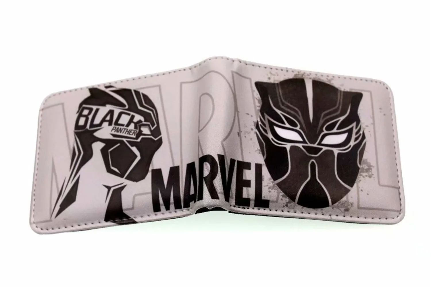Черная пантера Мужской Женский PU кошелек портмоне унисекс кошельки ID/кредитный