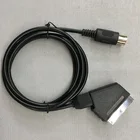 Кабель Scart EU для Sega Megadrive 1 Genesis 1 Master System 1 RGB AV Scart Cable V-pin