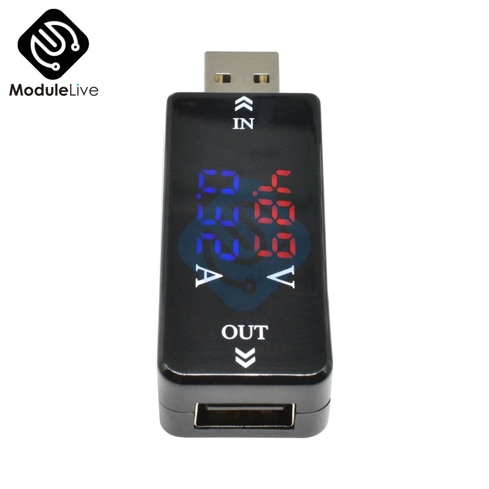 USB Тестер светодиодный цифровой вольтметр Амперметр зарядное устройство Doctor Tetser