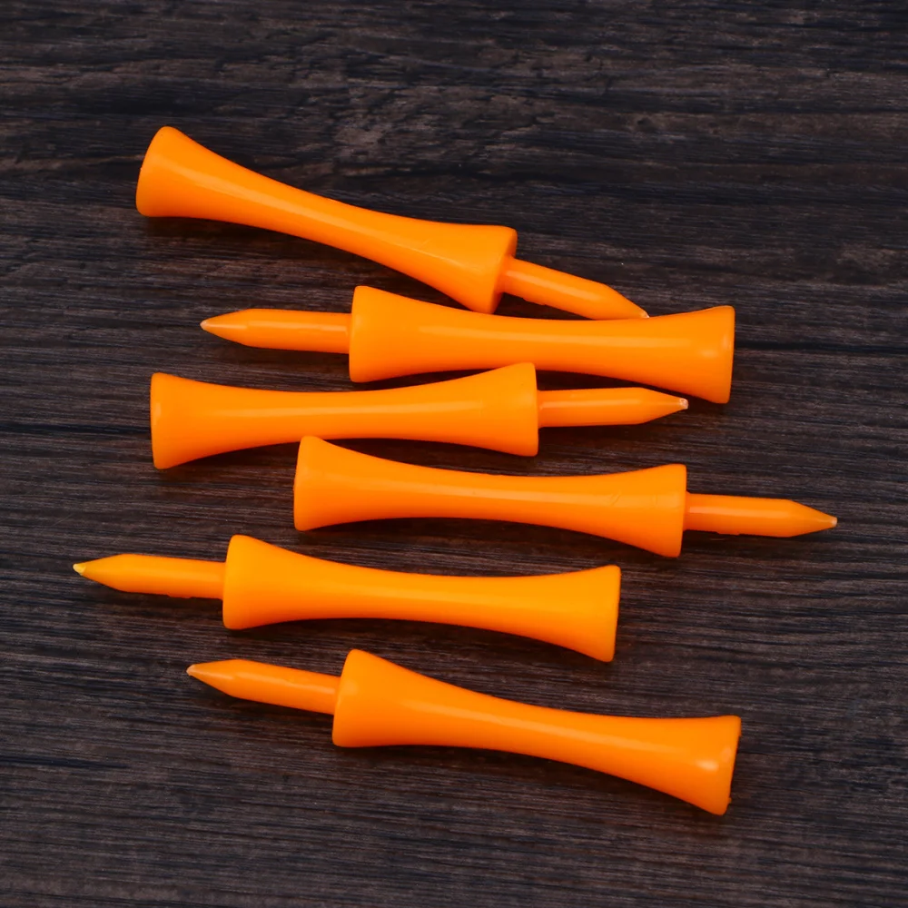 

50pcs 70mm Large Castle Tees (Orange)