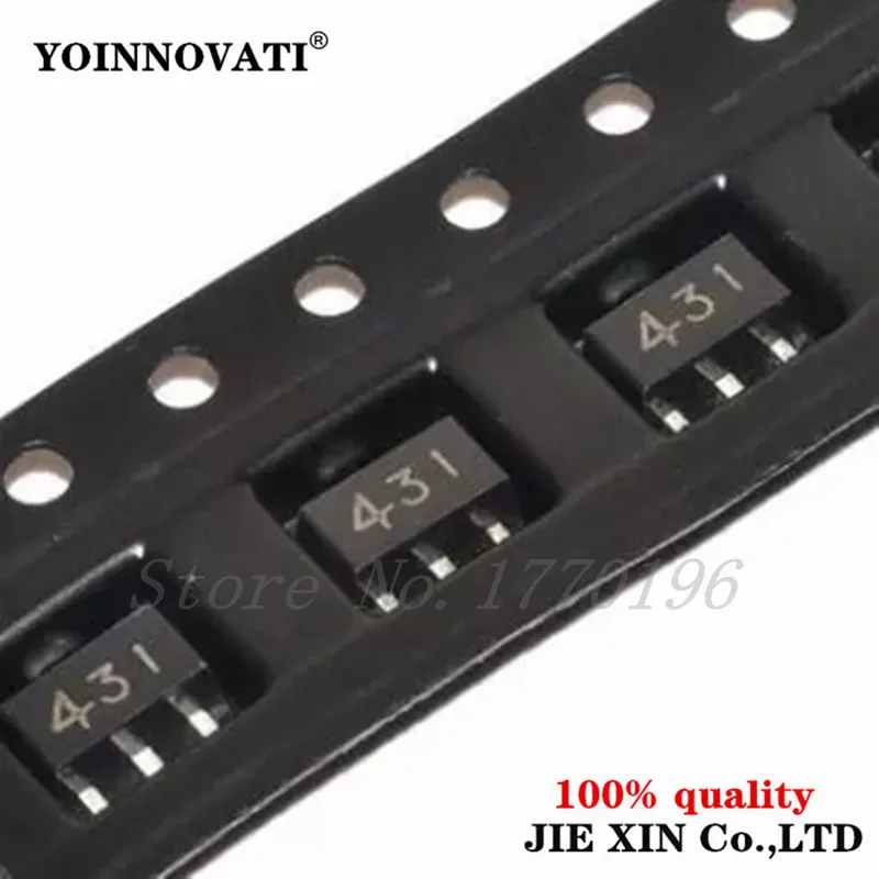 1000 шт./лот TL431 TL431A SOT-23 431 SOT beat quality. | Электронные компоненты и принадлежности